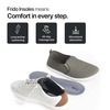 Frido Dual Gel Insoles| Unisex Shoe Inserts For Work And Casual Shoes|Size 9-13 Uk|Pack Of 1 Pair