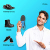 Frido Dual Gel Insoles| Unisex Shoe Inserts For Work And Casual Shoes|Size 9-13 Uk|Pack Of 1 Pair