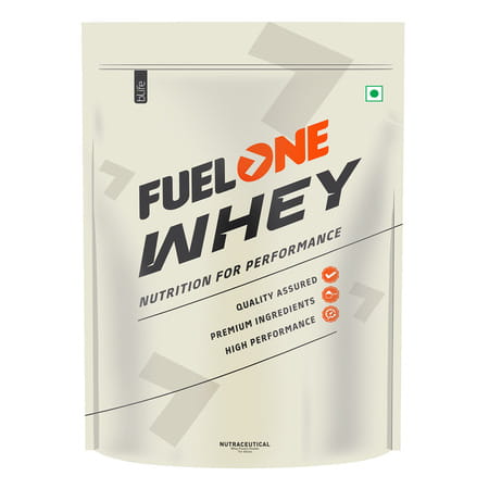 Fuel One Whey Protein | 24 G Protein (Chocolate | 1 Kg / 2.2 Lb)