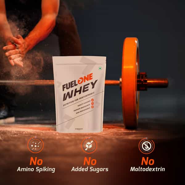 Fuel One Whey Protein | 24 G Protein (Chocolate | 1 Kg / 2.2 Lb)