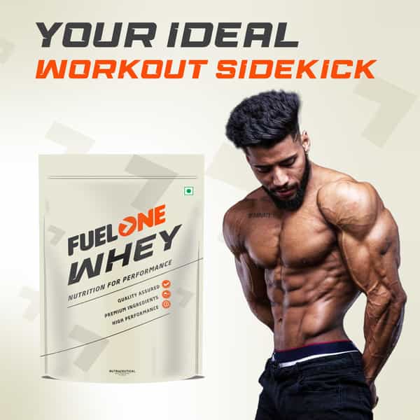 Fuel One Whey Protein | 24 G Protein (Chocolate | 1 Kg / 2.2 Lb)
