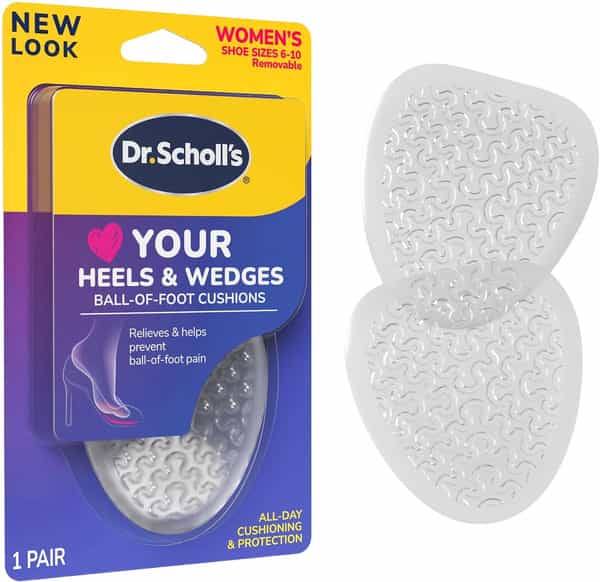 Dr. Scholl Ball Of Foot Cushions For High Heels One Size - 1 Pair
