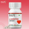 Inlife L-Carnitine L-Tartarate 500Mg (60 Vegetarian Capsules)