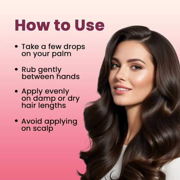 Alglaze Grapeseed Hair Serum | Frizz Control | Grapeseed Oil Argan Oil & Vitamin E | 50Ml