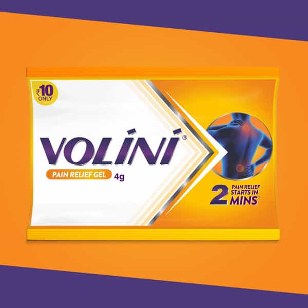 Volini Pain Relief Gel Tube Of 4 G