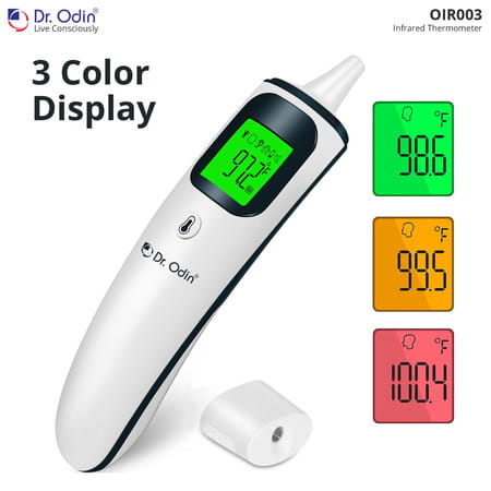 Dr. Odin Oir003 Non Contact Digital Infrared Thermometer For Forehead & Ear