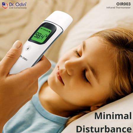 Dr. Odin Oir003 Non Contact Digital Infrared Thermometer For Forehead & Ear