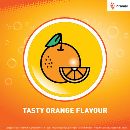 Naturolax - A Isabgol Powder For Constipation Relief Tasty Orange Flavour - 300g (Pack Of 2)