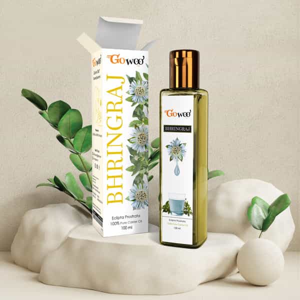 Pack Of 2 Tea Tree Essential Oil & Bhringraj Carrier Oil - 100% Natural Therapeutic Grade