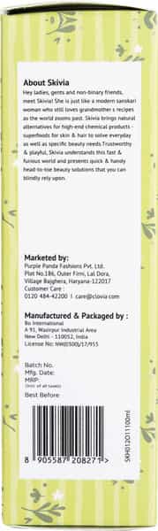 Skivia Curry Patta Anti Grey Hair Oil With Vitamin E & Amla - 100 Ml|Maintains Natural Pigment