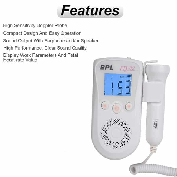 Bpl Fetal Doppler Fd-02 - 1'S