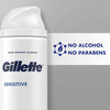 Gillette Sensitive Shaving Gel Deep Comfort With Aloe Vera 0% Parabene-200ml