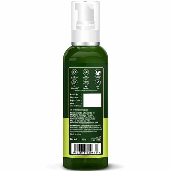 Morpheme Remedies Neem Tea Tree & Basil Face Wash 120Ml