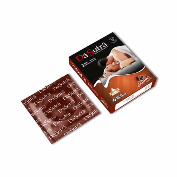 Dasutra Wet And Wild Condoms - Chocolate - 30 Peices (Pack Of 10)