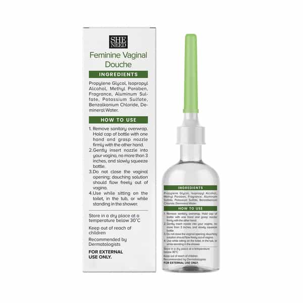 Sheneed Feminine Vaginal Douche-Fresh Scent-With Ph-3.5 - 133 Ml