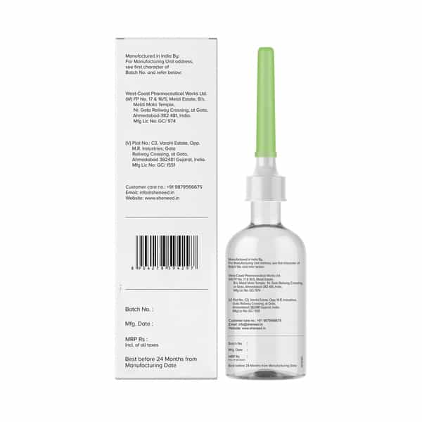 Sheneed Feminine Vaginal Douche-Fresh Scent-With Ph-3.5 - 133 Ml