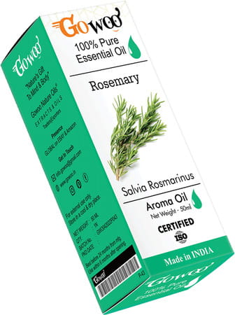 Go Woo 100% Pure Rosemary Oil - Therapeutic Grade 50 Ml