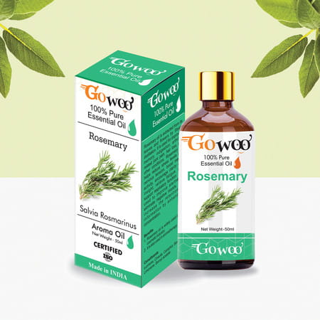 Go Woo 100% Pure Rosemary Oil - Therapeutic Grade 50 Ml