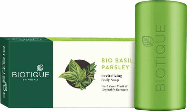 Biotique Bio Basil & Parsley Revitalizing Body Soap - 150 Gm
