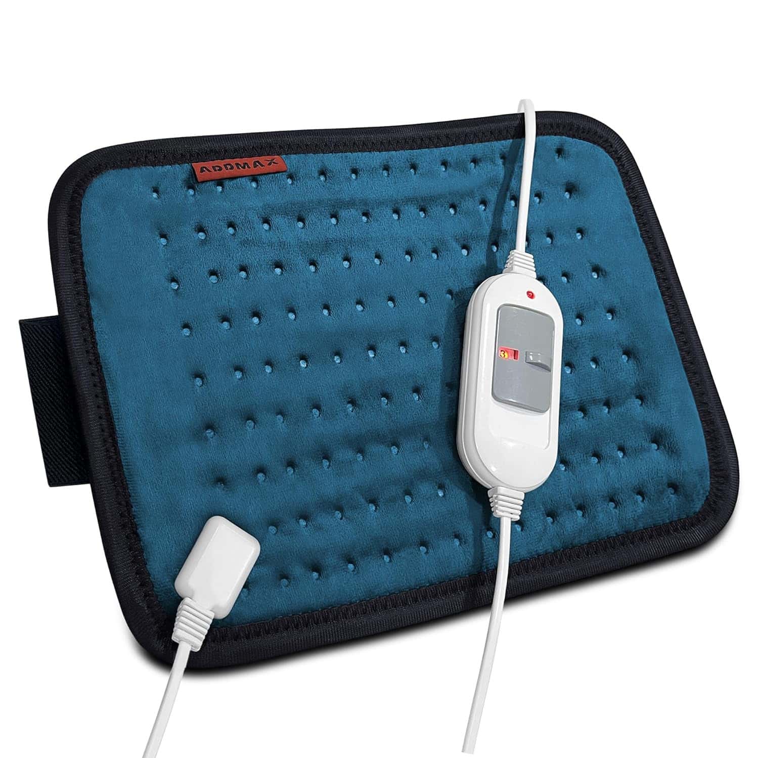 Addmax Electric Heating Pad Orthopaedic Heating Belt For Back Waist Stomach Pain Relief - Teal