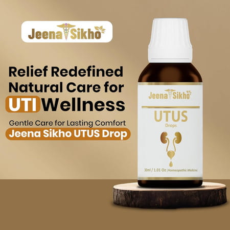 Jeena Sikho Utus Drops | 30 Ml | Uti Drops For Kindey Wellness | Fast & Relief From Uti | 30ml