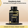 Nirvasa Staymanly Gold Tablet | Maximised Stamina | Vegetarian | 1 X 30 Tablet