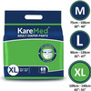 Kare In Adult Diaper Pants For Incontinence Waist Size 109-140 Cm (43-55)-Pack Of 1 (10 Count)-Xl