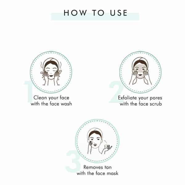 Mcaffeine Deep Pore Cleansing Regime (300 Gm)