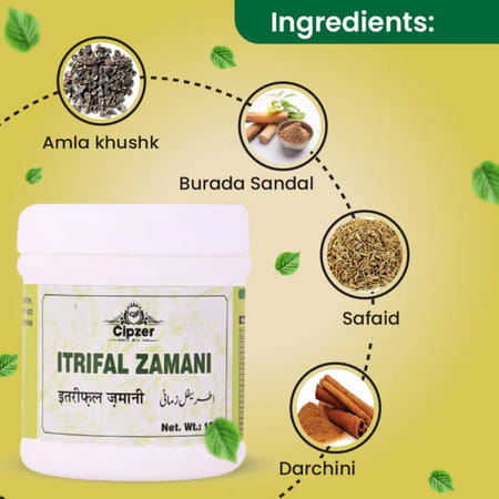 Cipzer Itrifal Zamani 125gm | Herbal Tonic For Constipation Relief & Colic Pain Support