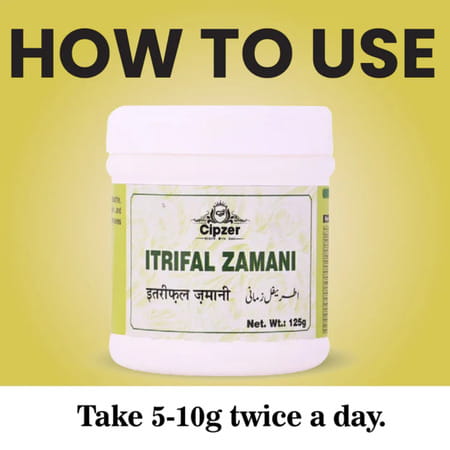 Cipzer Itrifal Zamani 125gm | Herbal Tonic For Constipation Relief & Colic Pain Support