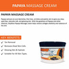 Oxyglow Herbals Papaya Face Massage Cream- Enriched With Vitamin E | 500 Gm