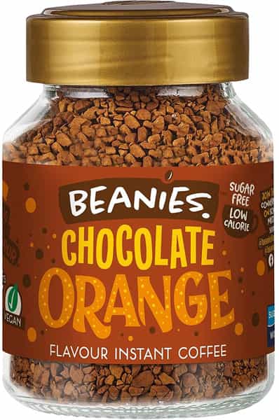 Beanies Flavoured Instant Coffee - Chocolate Orange 50G