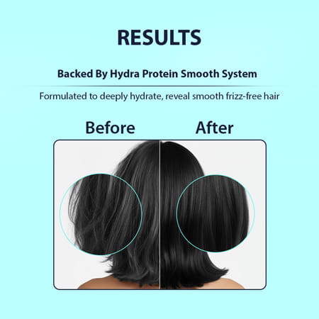 Dermistry Dry Damaged Frizzy Hair Mask Hyaluronic Acid Ceramides For Hydrating Frizz Control 200ml