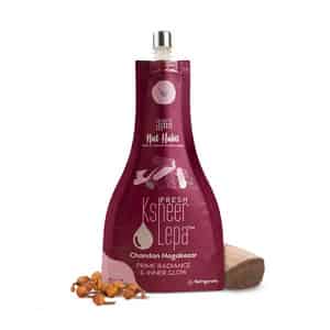 Nat Habit Chandan Nagakesar Ksheer Lepa | Clay Face Mask | Glowing Skin | Sandalwood - 40g