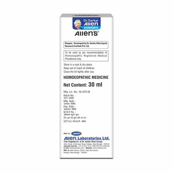 Allen Laboratories Sleepon Drops (30 Ml X 2 Packs)