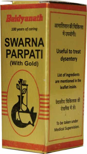 Baidyanath Asli Ayurved Swarna Parpati (S.y) 1 G