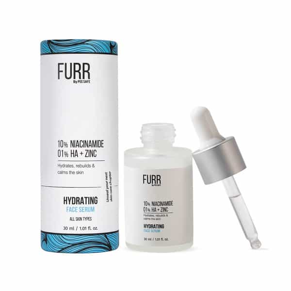 Peesafe Furr 10% Niacinamide+ 1% Hyaluronic Acid+ Zinc Face Serum: 30 Ml