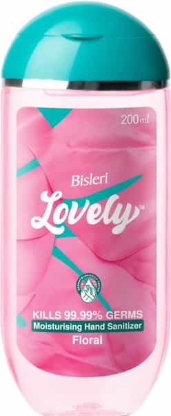 Bisleri Lovely Hand Sanitizer Gel - 200 Ml