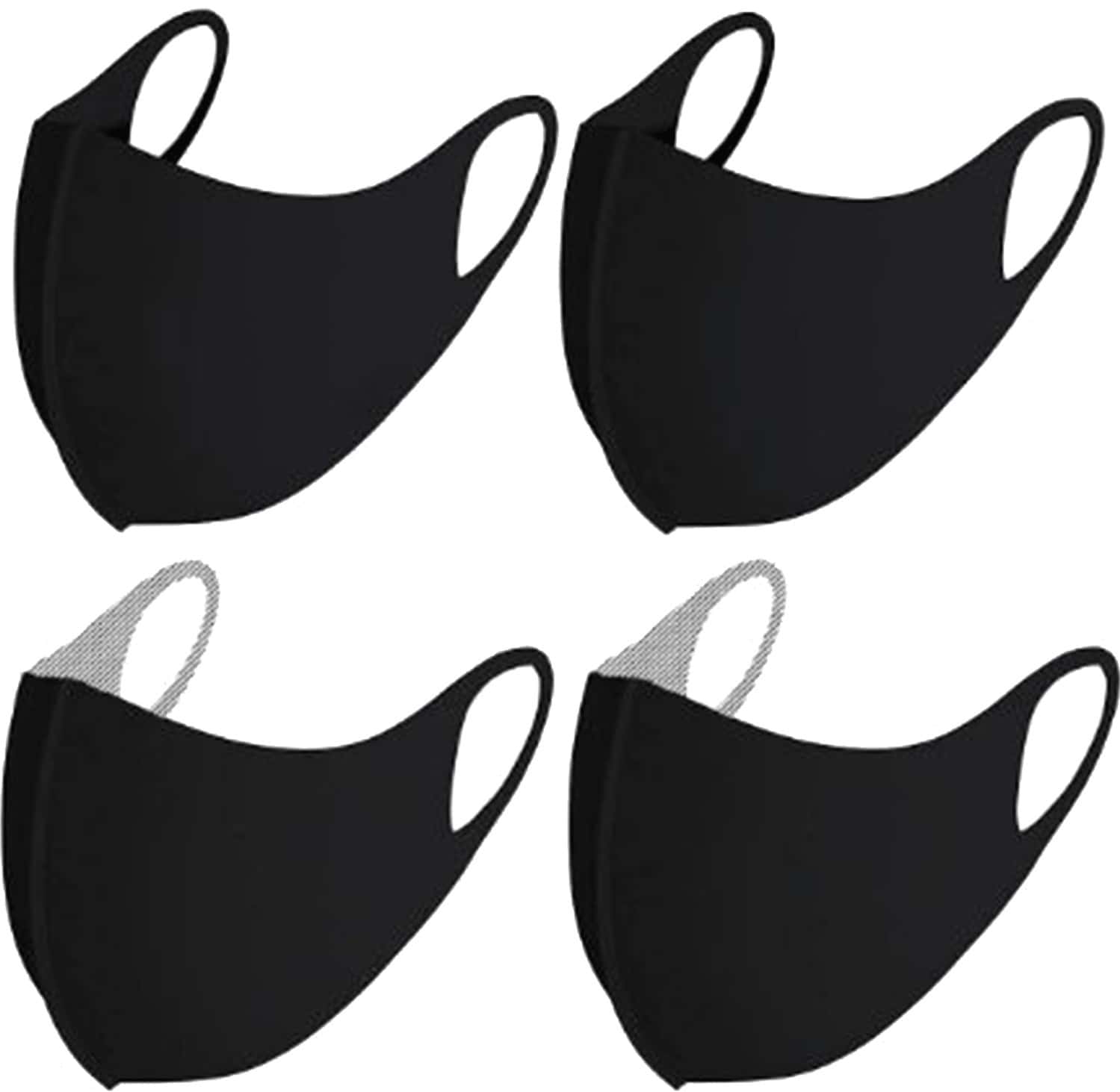 Arcatron Mobility Combo 2 Silver+ 2 Copper Treated Face Mask - Breathable & Stretchable - Washable