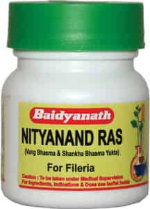 Baidyanath Asli Ayurved Nityanand Ras (40 Tablets) (pack Of 2)