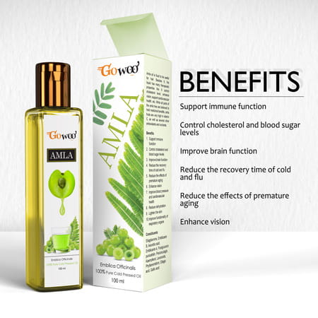 Pack Of 2 Vanilla Essential Oil & Amla Carrier Oil - 100% Pure & Natural Oil