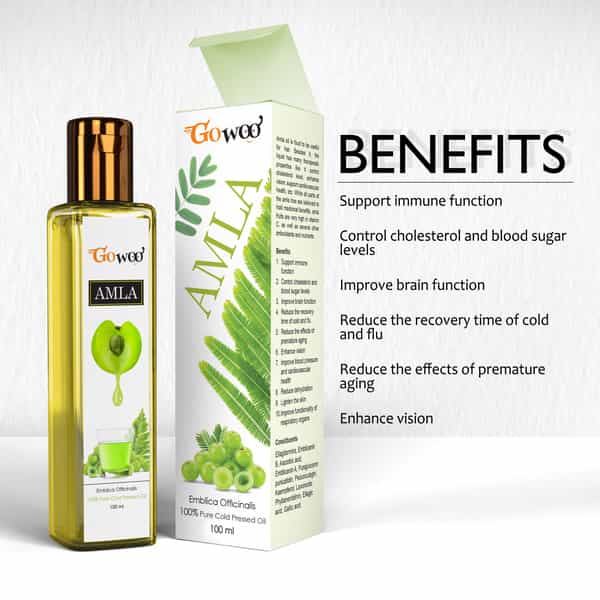 Pack Of 2 Vanilla Essential Oil & Amla Carrier Oil - 100% Pure & Natural Oil