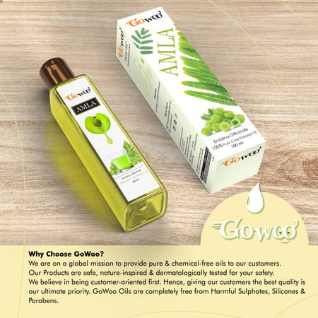 Pack Of 2 Vanilla Essential Oil & Amla Carrier Oil - 100% Pure & Natural Oil