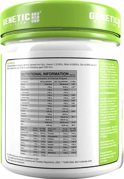 Genetic Nutrition - Hydrolysed Marine Collagen