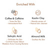 Mcaffeine Anti Acne Cappuccino Coffee Face Mask - Clay Face Pack With Salicylic Acid For Oil Control