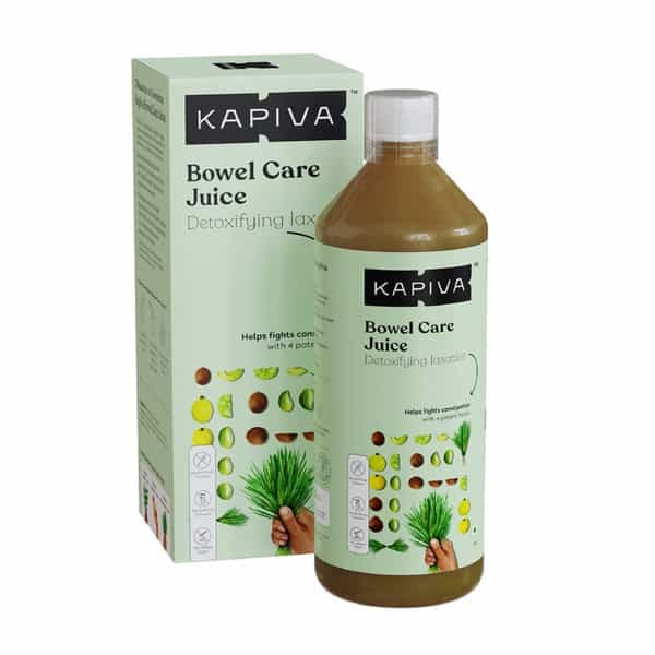 Kapiva Bowel Care Juice 1L | Power Of Triphala And Wheatgrass To Fight Constipation |Detoxification