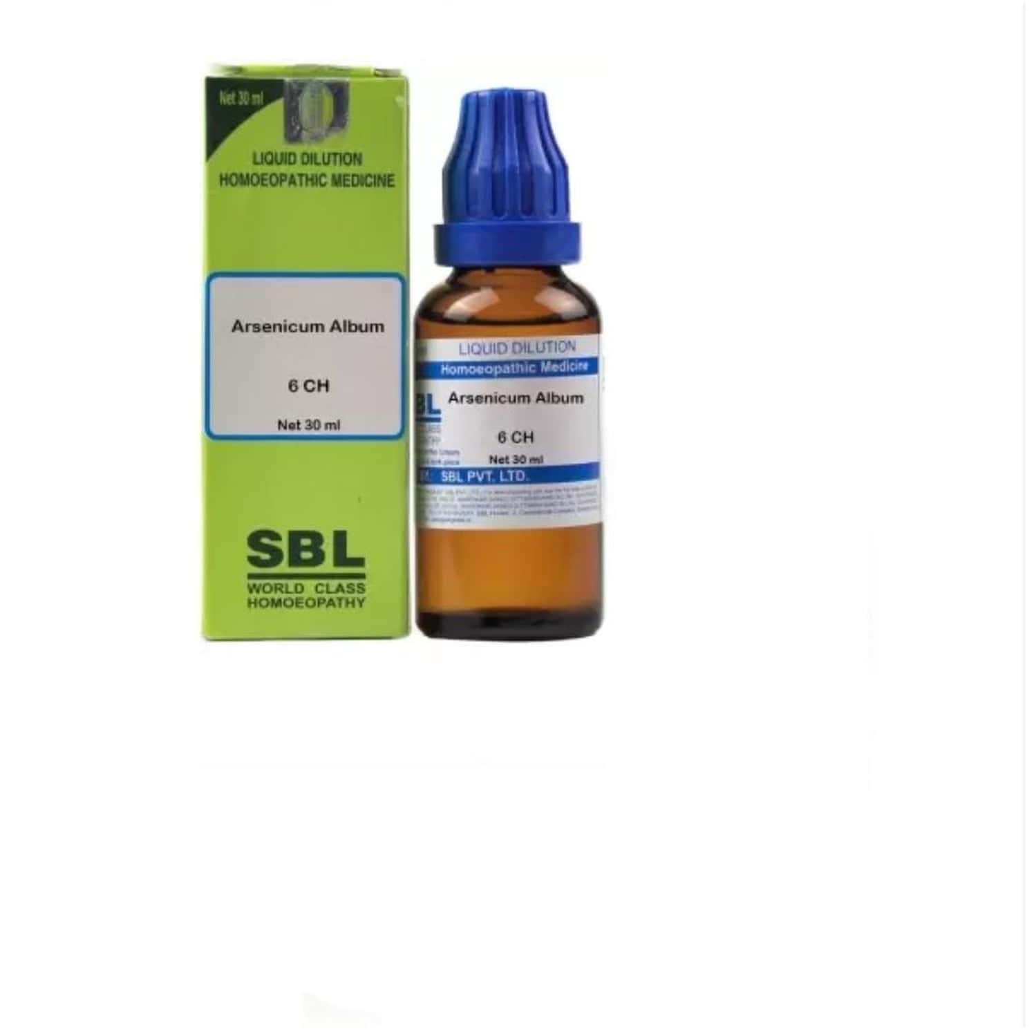 Sbl Arsenicum Album Dilution 6 Ch 30 Ml Pack Of 2
