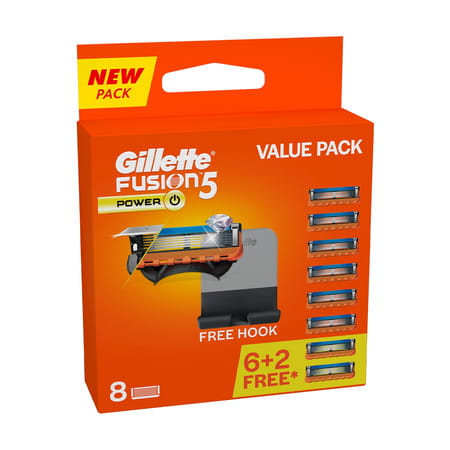 Gillette Fusion Power 5 Shaving Blades Pack Of 8
