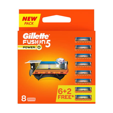 Gillette Fusion Power 5 Shaving Blades Pack Of 8