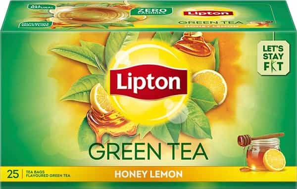 Lipton Honey Lemon Green Tea Bags 25 Pc